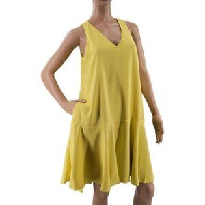 FRNCH Yellow Dress Size S/M